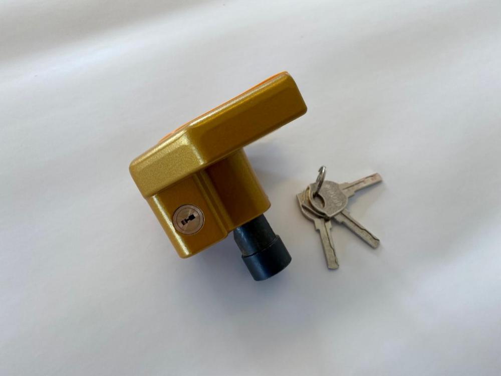 Tyverisikring lås til kuglekobling med 3 nøgler