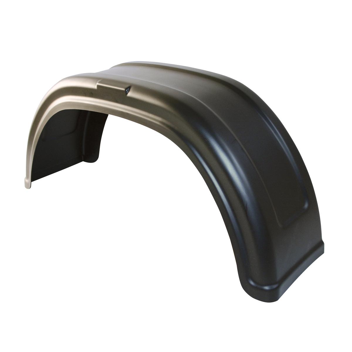 Skærm enkel aksel B255 S815 H340mm kunststof