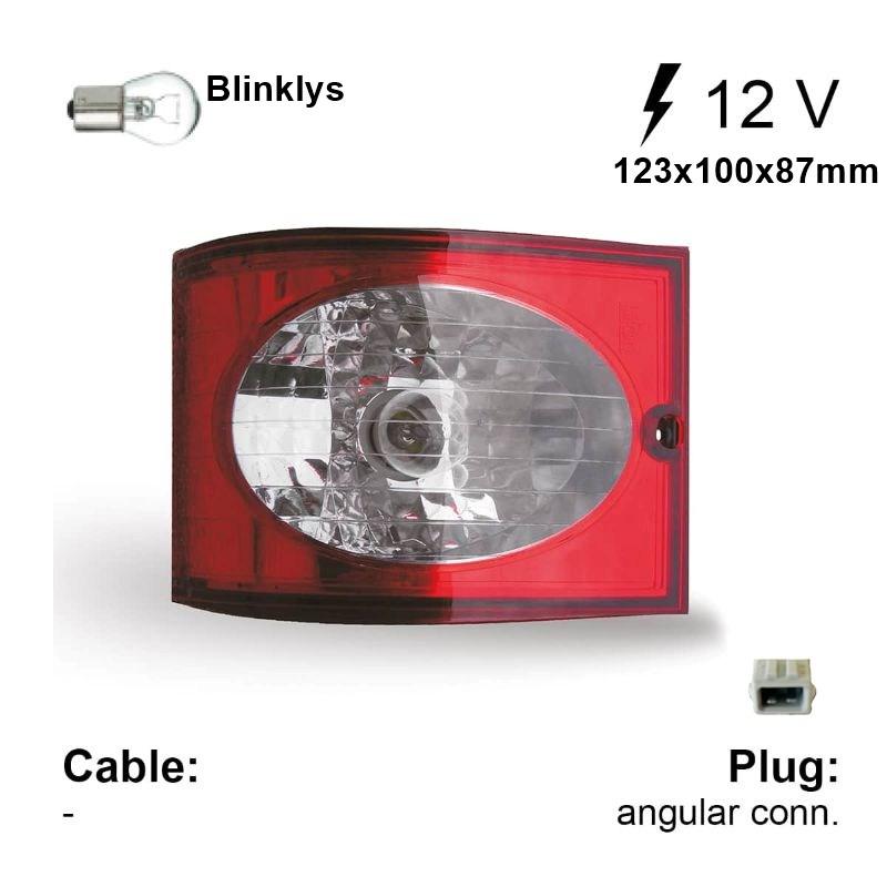 Baglygte Jokon 810 BL 12V blinklys