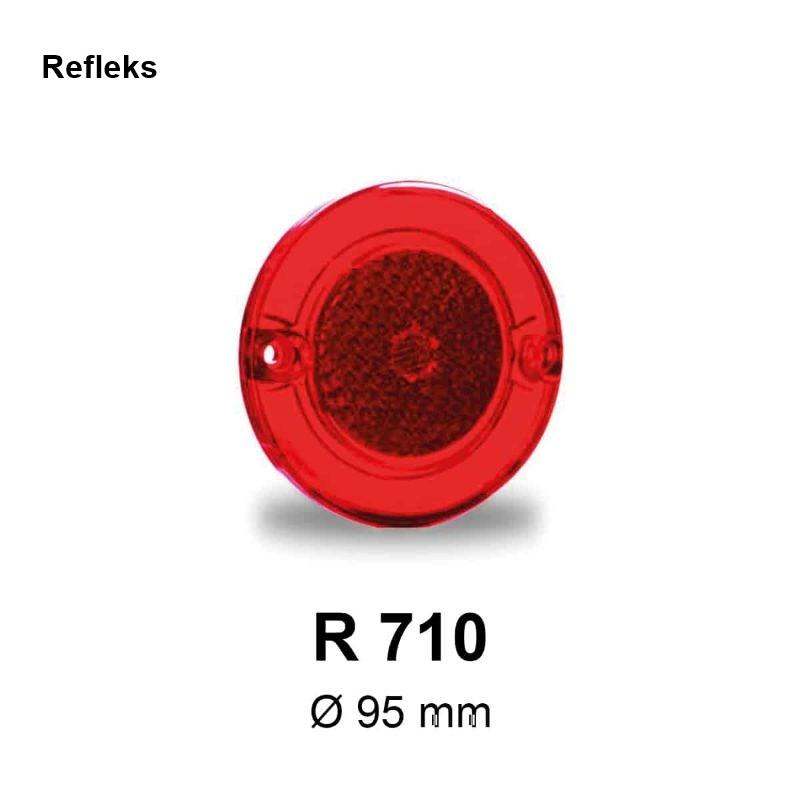 Refleks rød Ø95mm Jokon 710