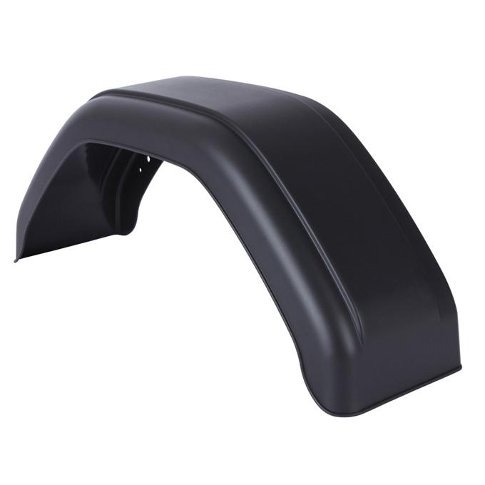 Skærm enkel aksel B220 S750 H330mm kunststof