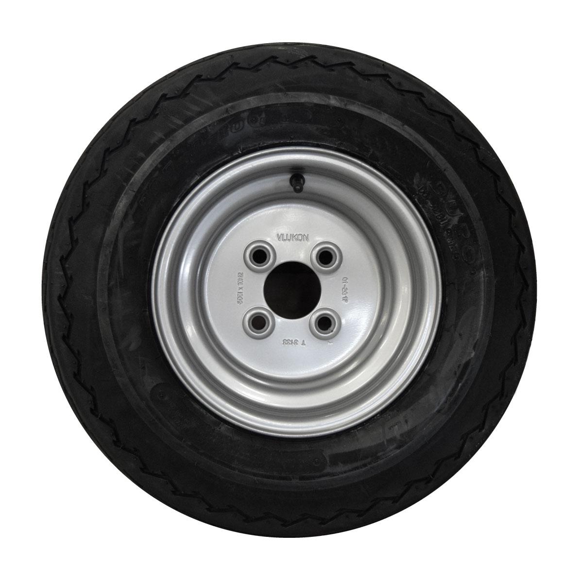 Hjul 20,5x8,0-10 TL 84M 6 lag 4 bolthuller