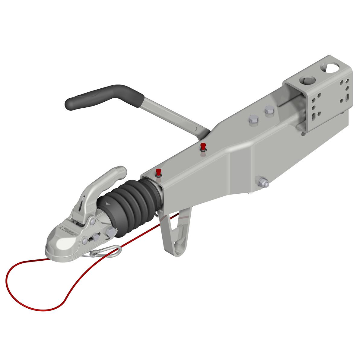Påløbsbremse Knott KRV20-A GF, firkant 100mm, 1100-2000Kg