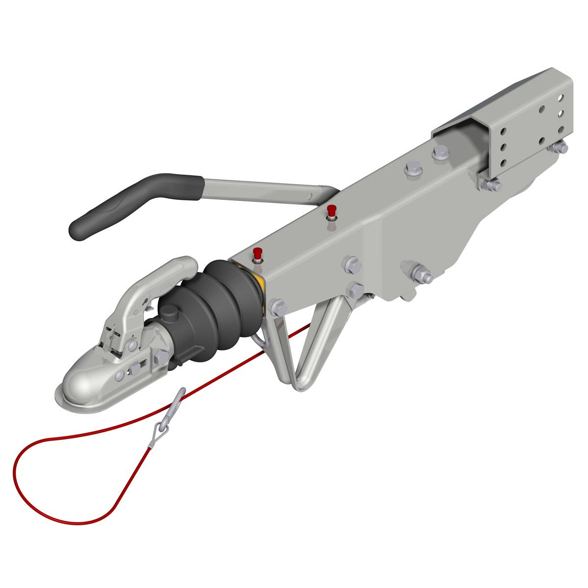 Påløbsbremse Knott KRV13-E GF, firkant 70mm, 750-1400Kg