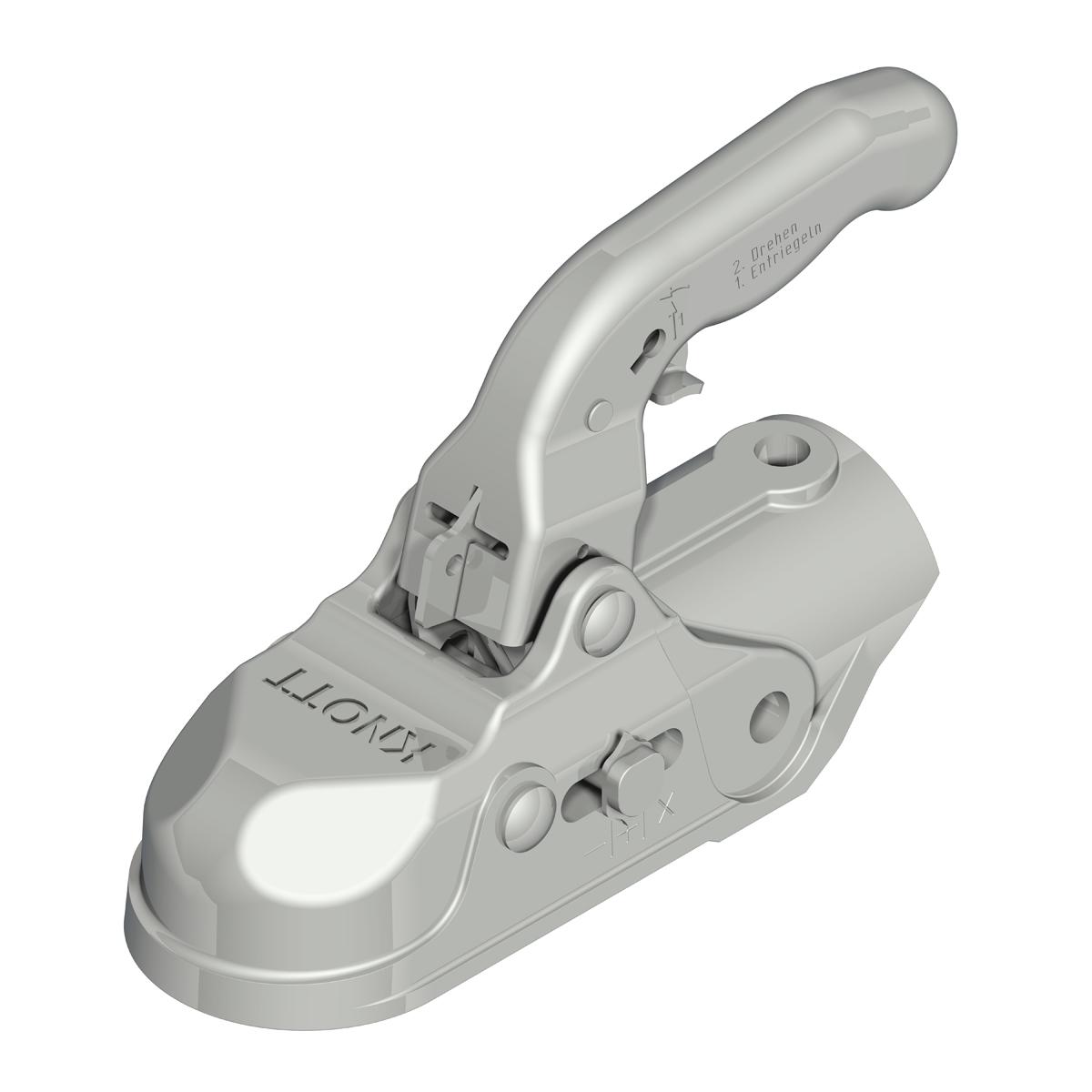 Kuglekobling 3500Kg Ø50mm Knott K35-A N3 M12/M14 kryds mont.